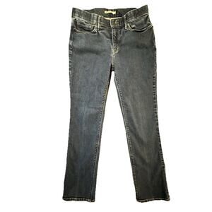Levi’s Women’s 525 Perfect Waist Straight Leg Jeans Size 12M Dark Wash Stretch